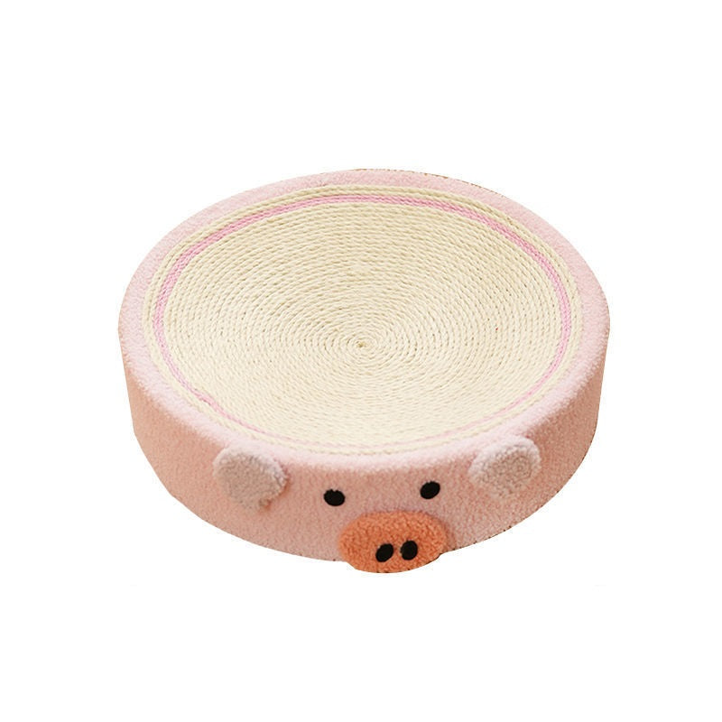 Round Bed and Scratchboard for Cats