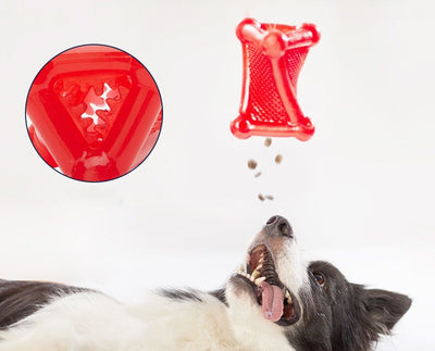 Gummischrauben-Futterspielzeug für Hunde