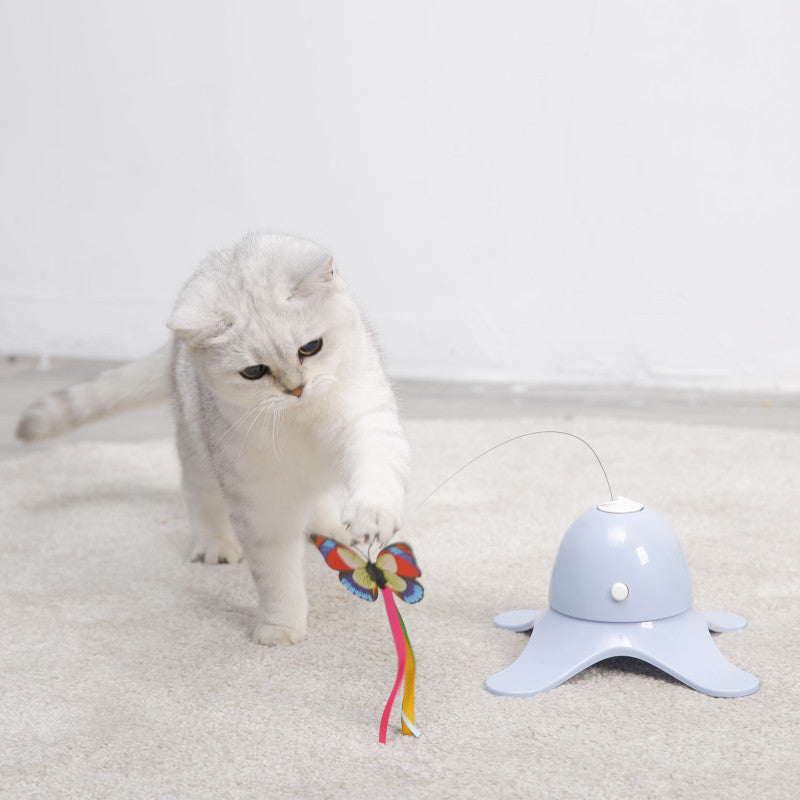 Jouet Papillon Electronique pour Chat
