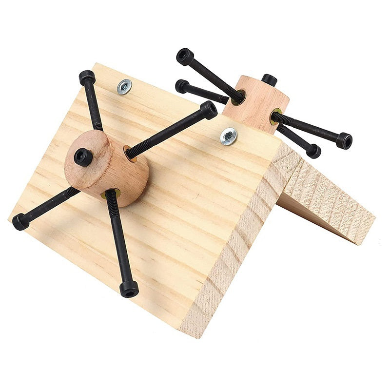 Mangeoire en Bois pour Hamsters, Lapins et Petits Animaux