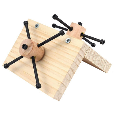 Wooden Feeder for Hamsters, Rabbits, and Small Animals