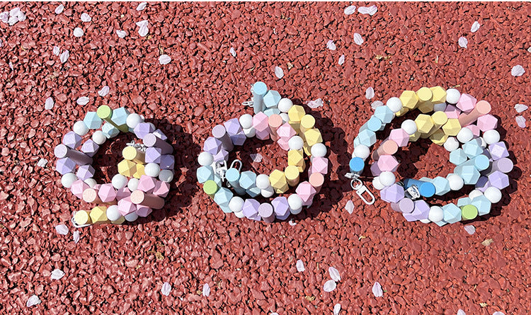 Regenbogenleiter aus Holz für Vögel