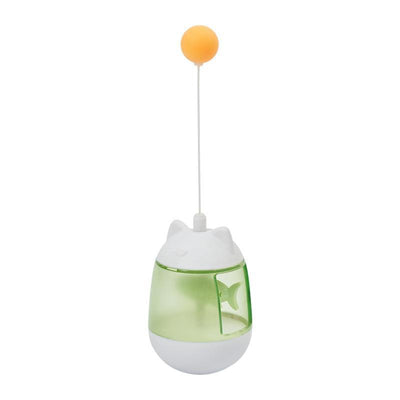 Cat Ear Light-Up Fish Tumbler Toy for Cats