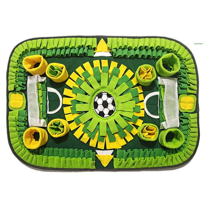 Football Pitch Snuffle Mat for Cats and Dogs