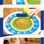 Sliding Food Puzzle Carousel for Dogs