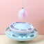 Two Layer Carousel with Feather Teaser for Cats