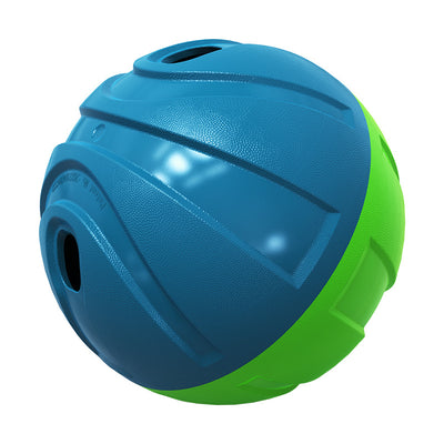 Rubber Food Puzzle Squeak Basketball for Dogs