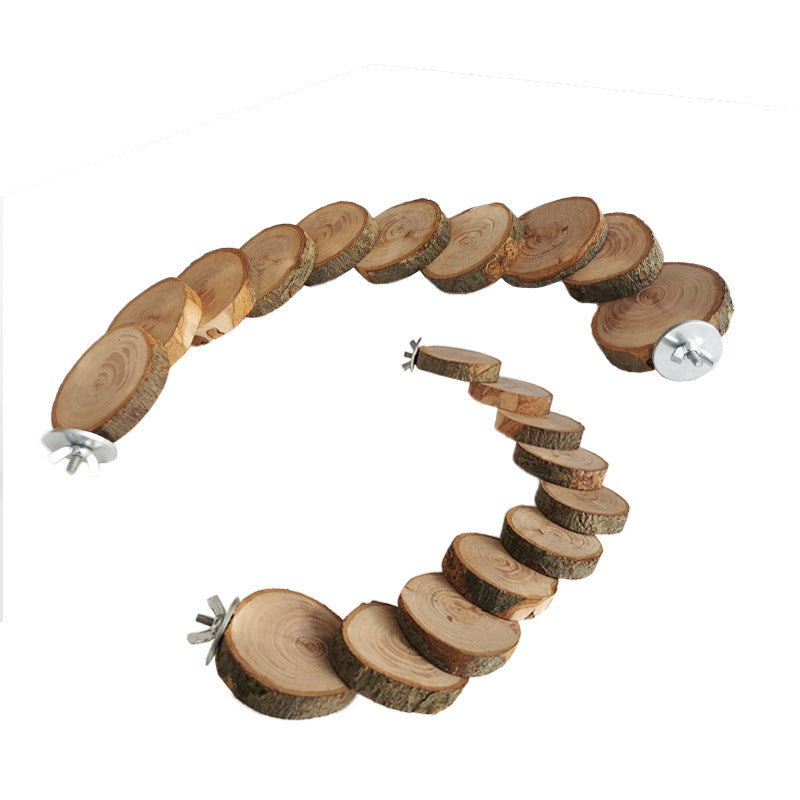 Echelle en Bois pour Oiseau et Rongeur
