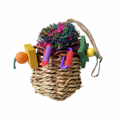 Basket Snack Toy for Birds