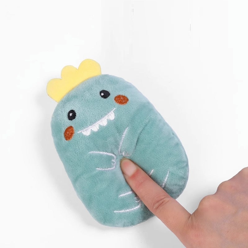 Plush Animal Rattle Toy for Cats