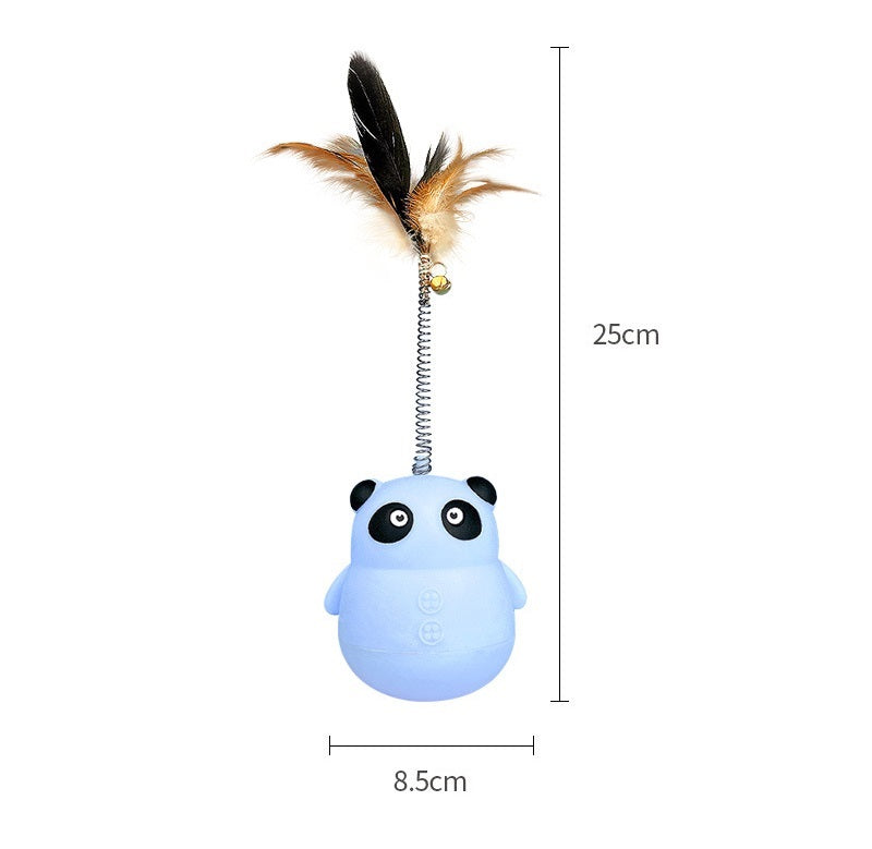 Jouet Alimentaire Panda pour Chat