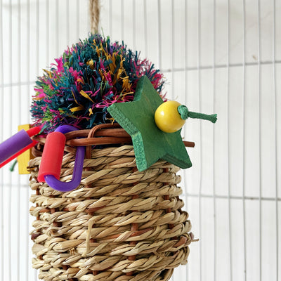Basket Snack Toy for Birds