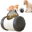 Cat-Shaped Cylinder Food Puzzle Toy for Cats and Small Dogs