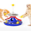 Flying Saucer Food Carousel Toy for Cats