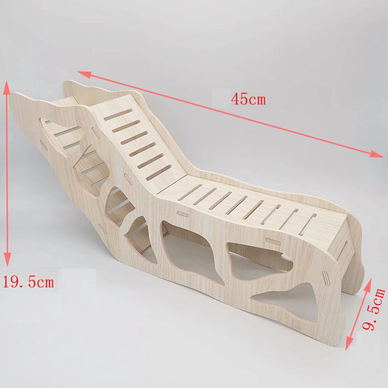 Wooden Cave Ladder for Hamsters