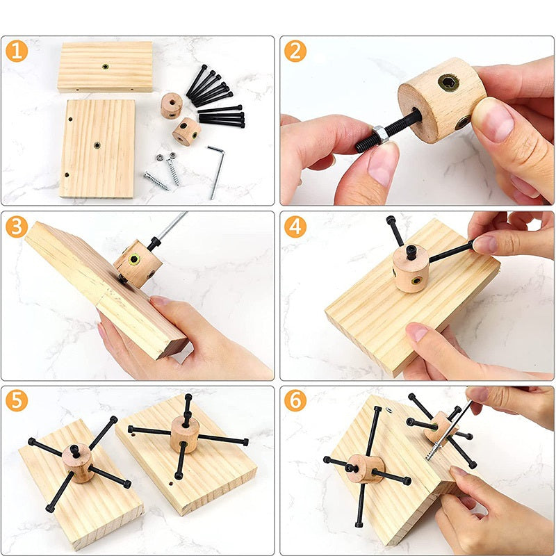 Mangeoire en Bois pour Hamsters, Lapins et Petits Animaux