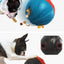 Futterpuzzle Quietsch-Basketball aus Gummi für Hunde