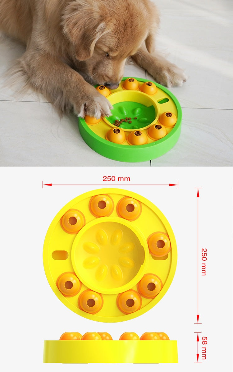 Karussell Futterpuzzle-Spielzeug für Hunde