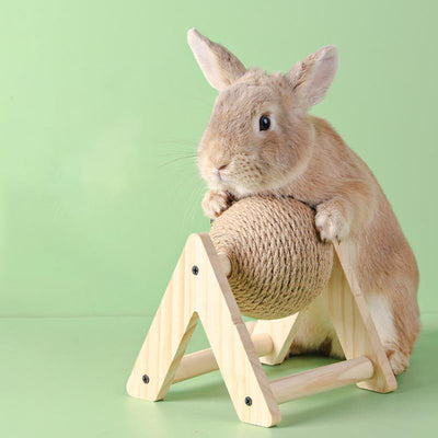 Hemp Grinding Ball for Rabbits
