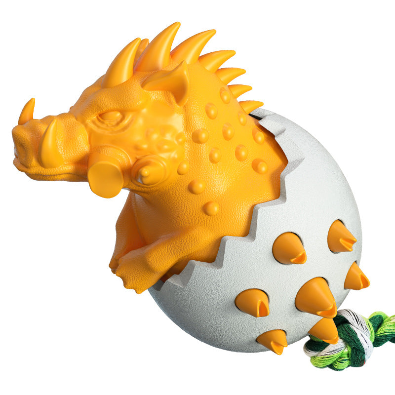 Kauspielzeug aus Dinosaurier-Eiern für Hunde