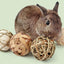 Natural Material Balls for Rabbits and Rodents