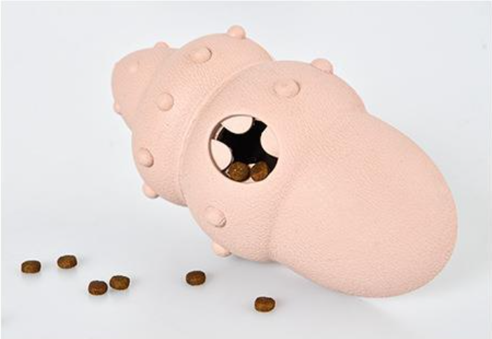 Rubber Conch Food Puzzle Toy for Dogs