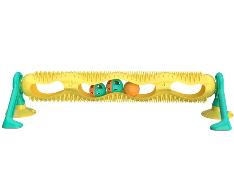 Light-Up and Catnip Ball Toy for Cats