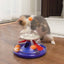 Flying Saucer Food Carousel Toy for Cats
