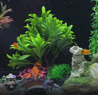 Faux Aquatic Plant for Fish Tank
