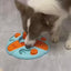 Langsamer Futterautomat mit Puzzle für Katzen und Hunde
